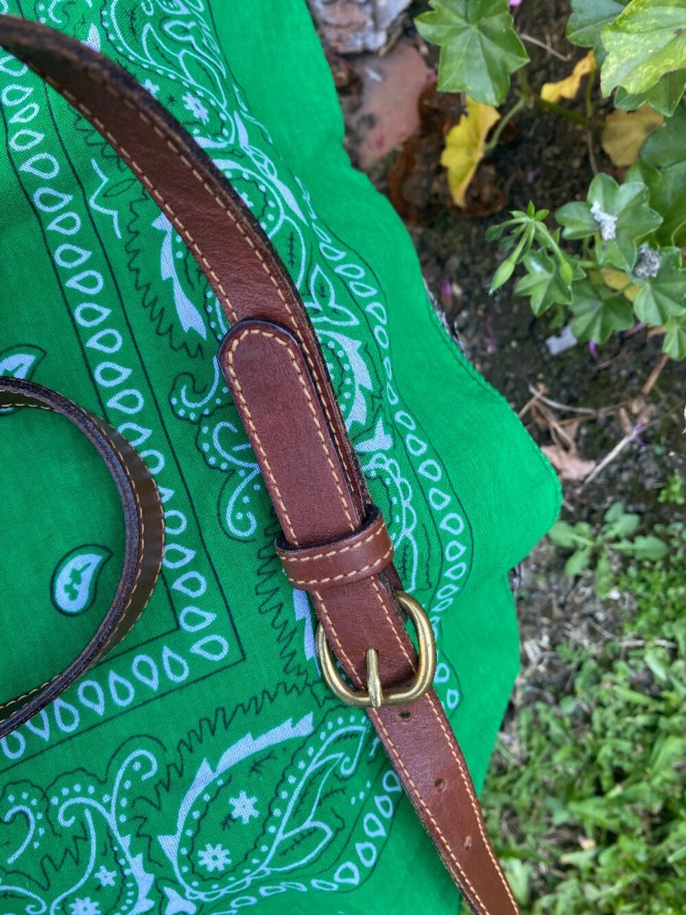 Vintage Coach Sheridan Durham Brown Pebble Leather Mini Crossbody Bag - Picture 7 of 16